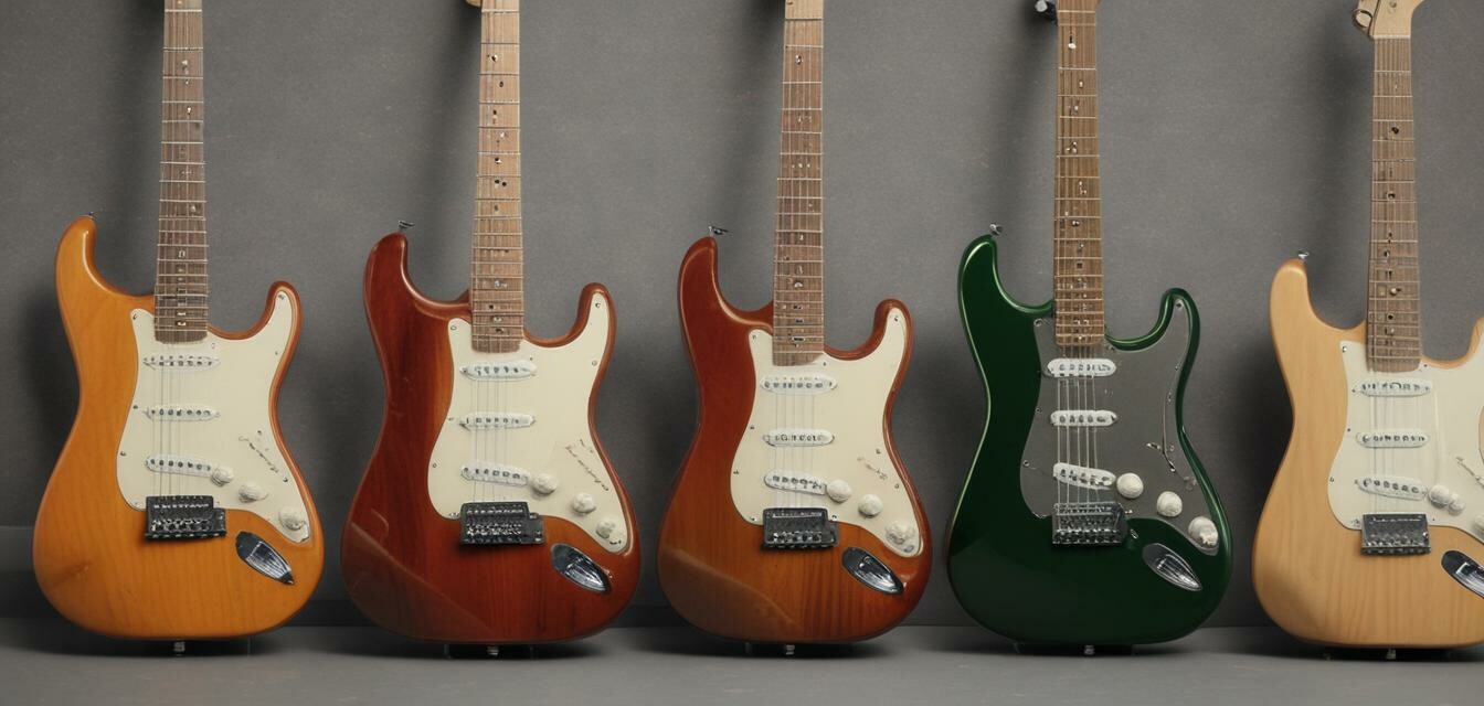 Fender Stratocaster Models